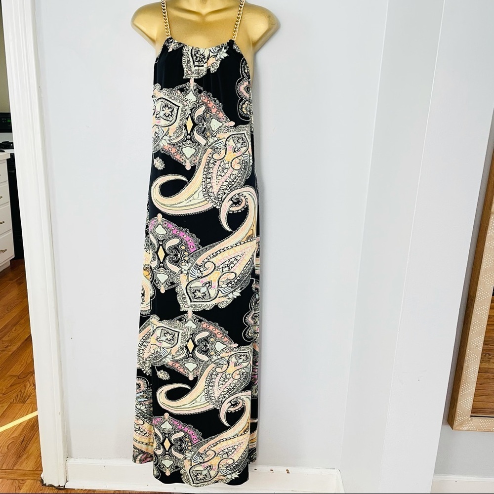 Lennie for Nina Leopard maxi dress size Large